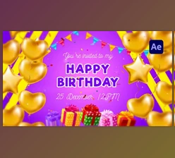 Download Welcome My Birthday (Videohive 39991066) - AE Project