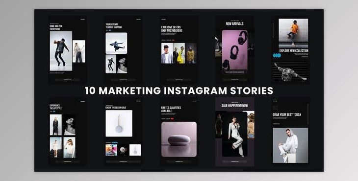 Download Marketing Instagram Stories (Videohive 40063837) - AE Project
