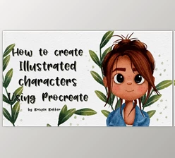 Download How to create Illustrated Characters using Procreate