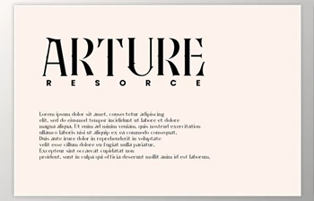 Download Arture - Vintage <span class='badge badge-warning'>Font</span>