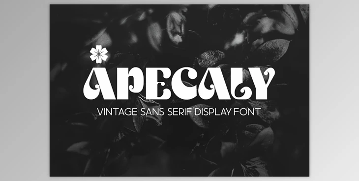 Download Apecaly - Vintage Font CreativeMarket 7446979
