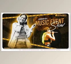 Download Urban DJ Music Event Show (Videohive 40185010) - AE Project