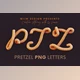Download Pretzel – 3D Lettering CreativeMarket - 7824346