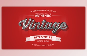 Download <span class='badge badge-warning'>25</span> Animated Vintage Titles (Videohive 13800958) - AE Project