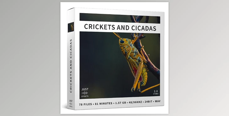 Download Just Sound Effects Crickets and Cicadas WAV-ViP