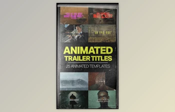 Download ANIMATED MOVIE TRAILER & FILM TITLES - <span class='badge badge-warning'>Tropic</span> <span class='badge badge-warning'>Colour</span>
