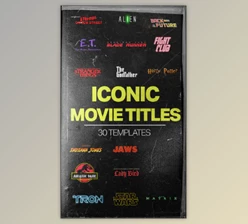 Download Tropic Colour – Iconic Movie Titles Templates