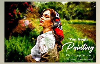 Download Van Gogh Painting Photoshop <span class='badge badge-warning'>Action</span> CreativeMarket - 10287707