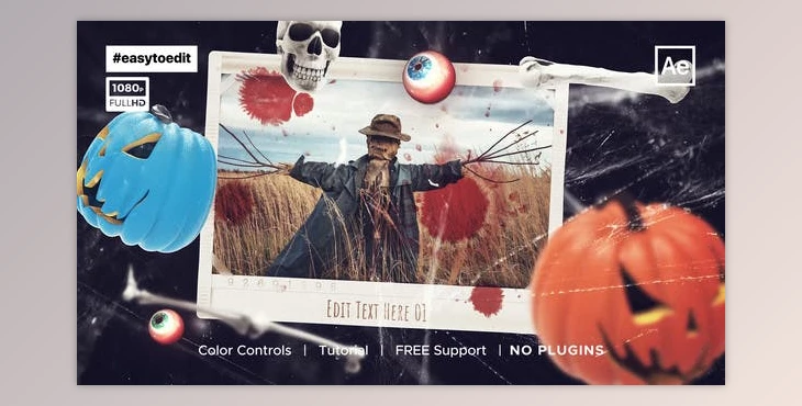 Download Halloween Slideshow (Videohive 40226778) - AE Project