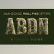 Download Abandoned Wall – 3D Lettering CreativeMarket - 10242107