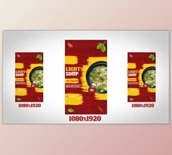 Download Restauraunt Menu Instagram Stories 1080×1920 (Videohive 39577172) - AE Project