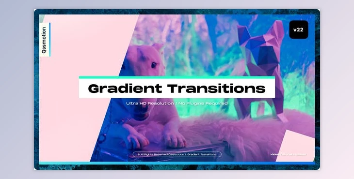 Download Gradient Transitions (Videohive 36064993) - AE Project