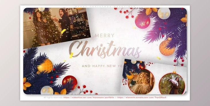 Download Merry Christmas Greetings (Videohive 40289308) - AE Project
