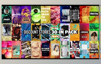 Download Discount Stories 30-in <span class='badge badge-warning'>Pack</span> (<span class='badge badge-warning'>Videohive</span> 40257204) - AE Project
