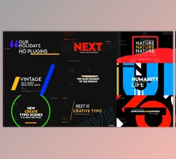 Download Creative Typography Titles 2 (Videohive 40235887) - AE Project