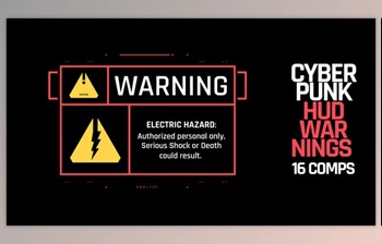Download <span class='badge badge-warning'>Videohive</span> <span class='badge badge-warning'>HUD</span> Cyberpunk Warnings 40252198