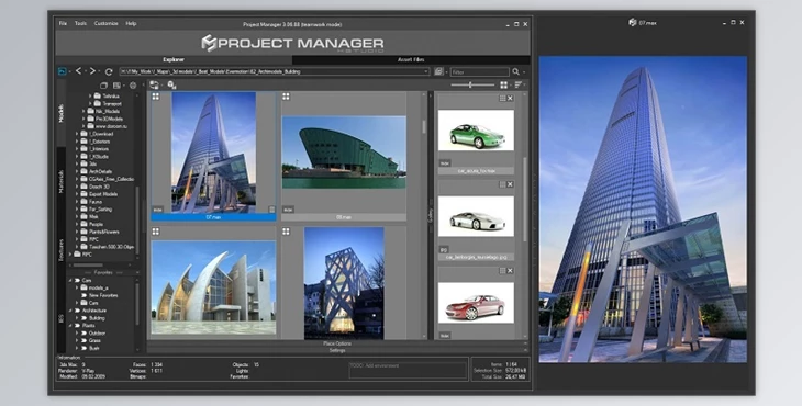Download 3d-kstudio Project Manager 3.35.75 for 3dsMax upto 2025