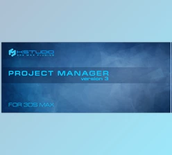 3d-kstudio - Download Project Manager v3.35.81 for 3ds Max 2016-2026