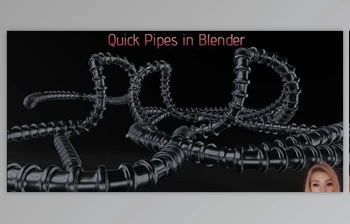 Download Skillshare – <span class='badge badge-warning'>Quick</span> Pipes in Blender