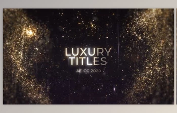 Download Luxury <span class='badge badge-warning'>Awards</span> Titles (Videohive 40245405) - AE Project