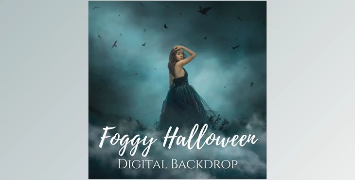 Download Jessica Drossin – Foggy Halloween Background Overlays