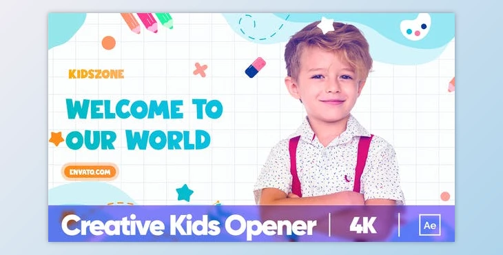 Download Creative Kids Opener (Videohive 36300997) - AE Project
