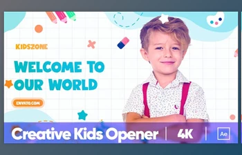 Download Creative <span class='badge badge-warning'>Kids</span> Opener (Videohive 36300997) - AE Project