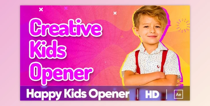 Download Kids Vlog Opener (Videohive 36649310) - AE Project
