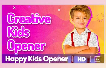 Download <span class='badge badge-warning'>Kids</span> Vlog Opener (Videohive 36649310) - AE Project