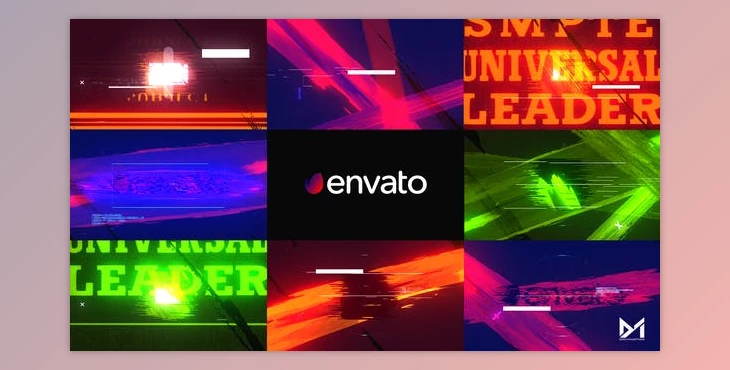 Download Glitch Brushstroke Intro V2 (Videohive 36705047) - AE Project