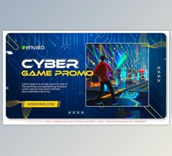 Download Cyber World Gamer Promo (Videohive 40273124) - AE Project