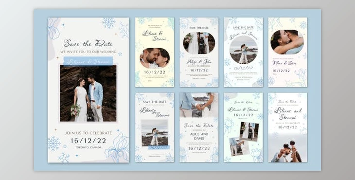 Download Wedding Invitation Instagram Stories (Videohive 40315769) - AE Project