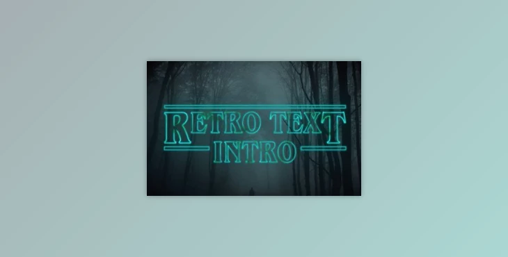 Download Create a “Stranger Things” Inspired Text Animation in Adobe After Effects