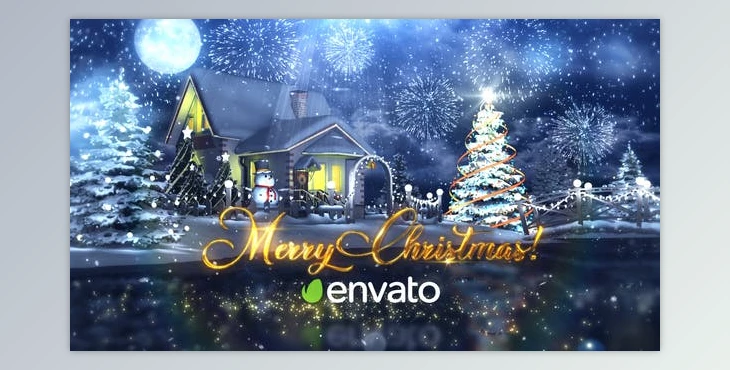 Download Christmas Gold Wishes (Videohive 25092300) - AE Project