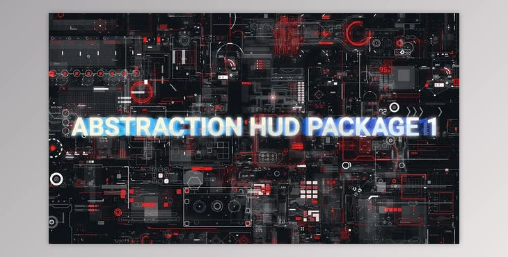 Download Abstraction HUD Pack 1 (Videohive 40291955) - AE Project