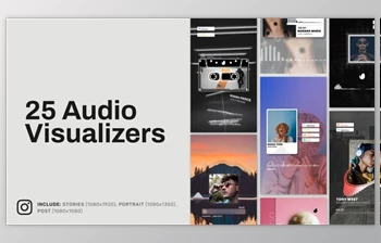 Download Instagram <span class='badge badge-warning'>Audio</span> Visualizers Stories and Posts (Videohive 40304498) - AE Project
