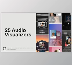 Download Instagram Audio Visualizers Stories and Posts (Videohive 40304498) - AE Project