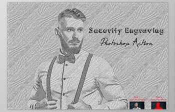 Download Security Engraving Photoshop <span class='badge badge-warning'>Action</span> CreativeMarket - 10301276