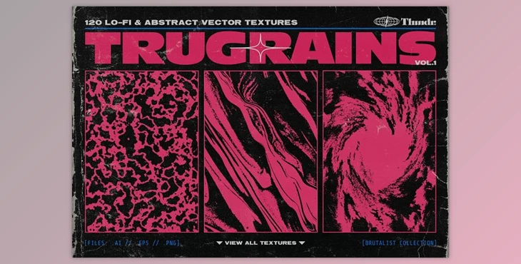 Download TRUGRAINS Brutalist Vector Textures CreativeMarket - 10267055