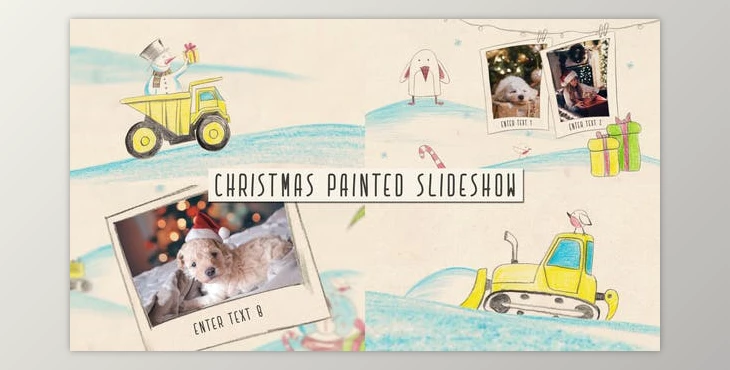 Download Christmas painted slideshow (Videohive 40334802) - AE Project