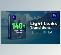Download Light Leaks Transitions (Videohive 39519656) - PR Project