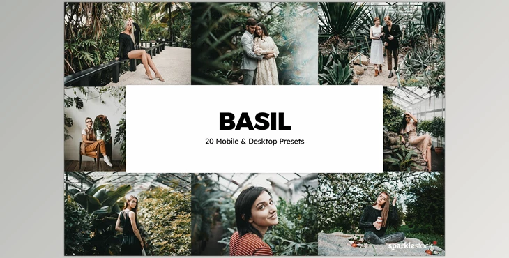 Download 20 Basil Lightroom Presets & LUTs U3F2WNV