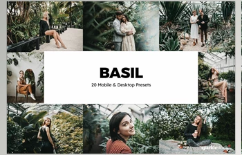 Download 20 Basil <span class='badge badge-warning'>Lightroom</span> Presets & LUTs U3F2WNV