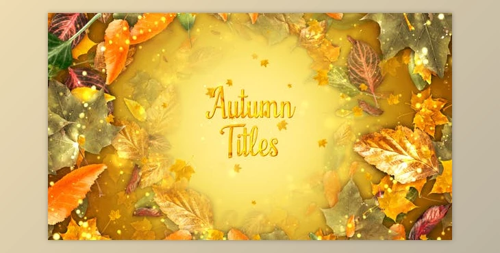 Download Autumn Titles (Videohive 40151934) - AE Project