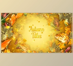 Download Autumn Titles (Videohive 40151934) - AE Project