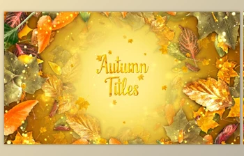 Download Autumn Titles (Videohive <span class='badge badge-warning'>40151934</span>) - AE Project
