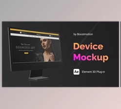 Download Fashion – Website Presentation Fashion Device Mockup (Videohive 39638512) - AE Project