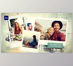 Download Soft Brush Photo Slideshow | Travel Memories Slideshow (Videohive 40311849) - AE Project
