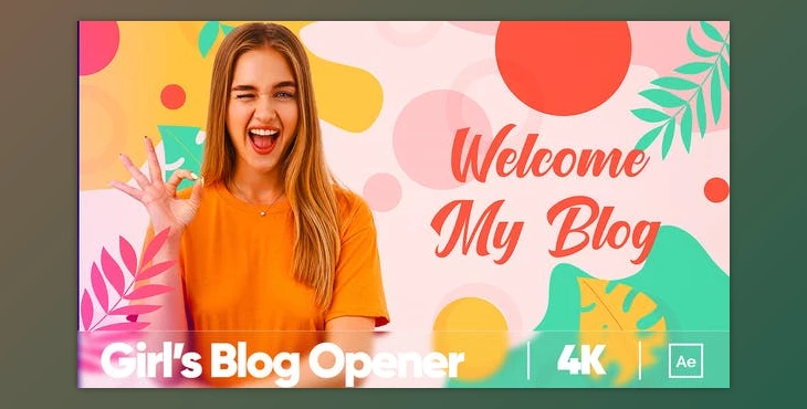 Download Girl’s Blog Opener (Videohive 36733611) - AE Project