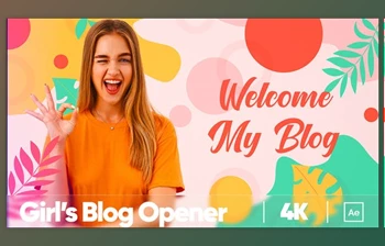 Download Girl’s Blog Opener (Videohive <span class='badge badge-warning'>36733611</span>) - AE Project